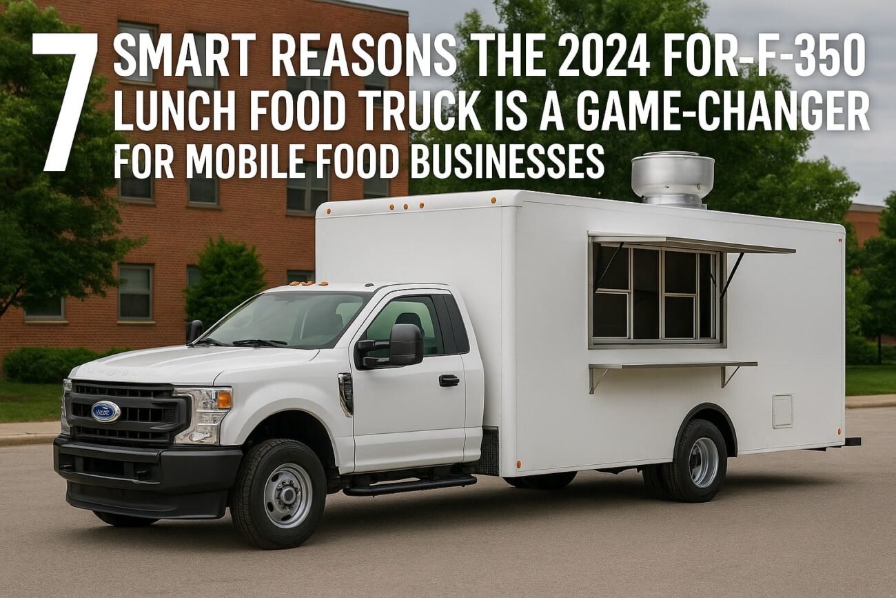 2024 ford f-350 lunch food truck