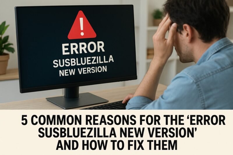 error susbluezilla new version