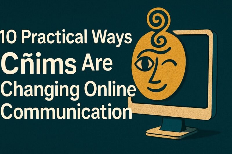 10 Practical Ways Cñims Are Changing Online Communication