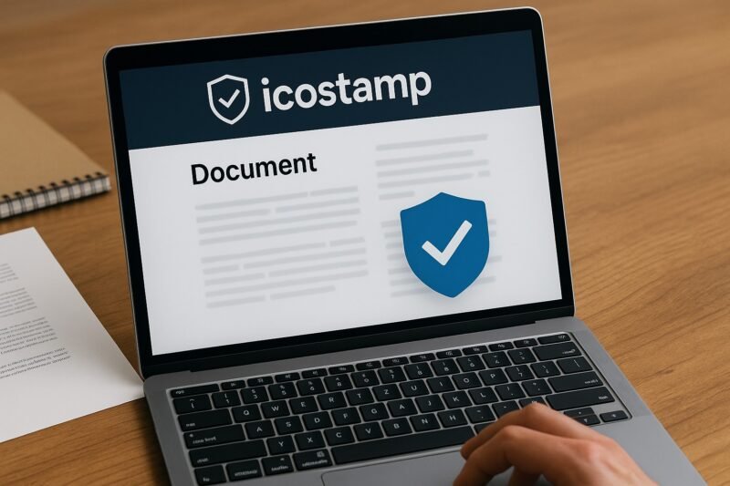 Icostamp: A Simple Way To Protect And Verify Your Digital Documents