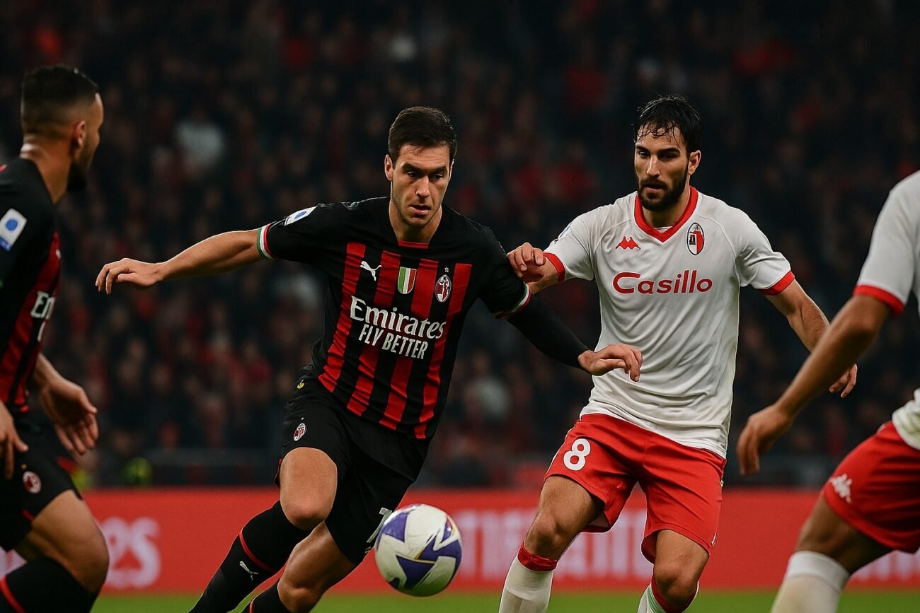 ac milan vs ssc bari timeline